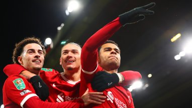 «Ливерпуль» одержал победу над «Фулхэмом» в первом полуфинальном матче Кубка Английской лиги