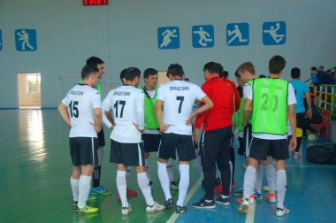 Photo report: FC Dayhanbank beat FC Senagatbank in the 1/4 match of the Turkmenistan Futsal Cup