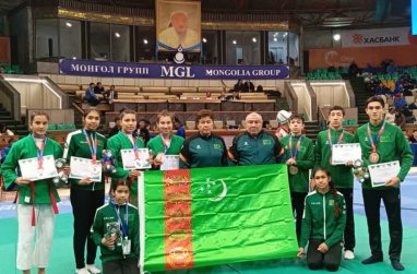 Turkmen athletes win 7 medals at the Kurash World Championship in Ulaanbaatar