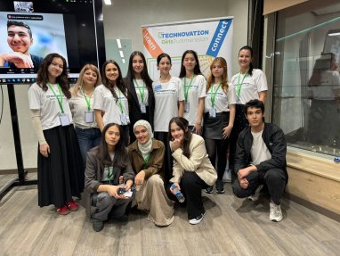 The 4th season of the international program Technovation Girls opened in Turkmenistan