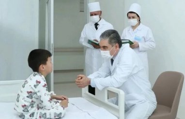 Под эгидой Благотворительного фонда Гурбангулы Бердымухамедова в Туркменистане проведены операции ещё 10 детям 