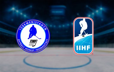 The national ice hockey team of Turkmenistan has risen by three positions in the IIHF world ranking