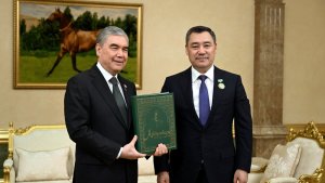 Gurbanguly Berdimuhamedov and Sadyr Japarov discussed cooperation prospects at a meeting in Ashgabat