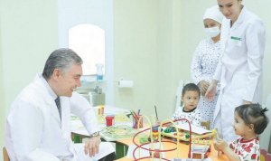 Turkmenistan has made great strides in protecting the health of women and children