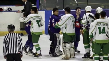 Turkmenistan national team defeated Thailand at the Ice Hockey World Championship in South Africa