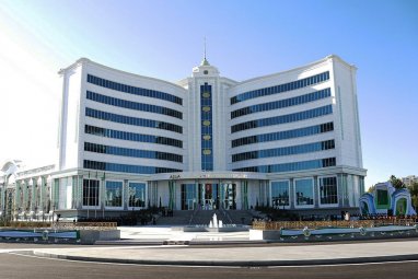 The new complex of the Ashgabat city administration was officially opened