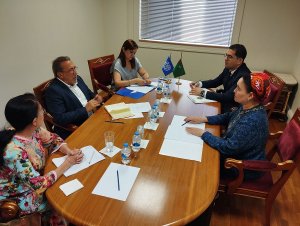 Эксперт МОТ провел встречи с Аппаратом Омбудсмена Туркменистана