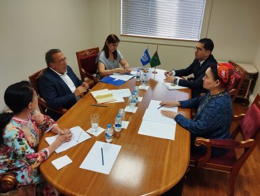 The ILO expert held meetings with the Office of the Ombudsman of Turkmenistan