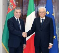 Photo report: Official visit of the President of Turkmenistan to Italy