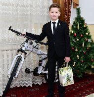 Photoreport: The President of Turkmenistan fulfilled the New Year's dream of an 11-year-old boy