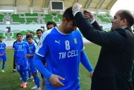 Фоторепортаж: «Алтын асыр» завоевал Суперкубок Туркменистана по футболу