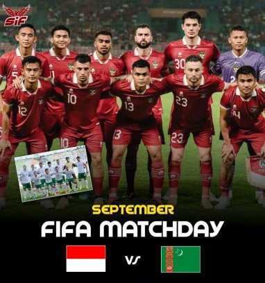 The national football team of Turkmenistan will play a friendly match with Indonesia in September