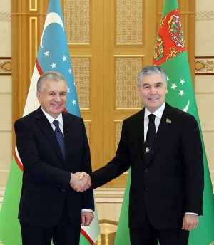 The Head of the Halk Maslahaty of Turkmenistan congratulated the President of Uzbekistan on his birthday