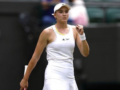 Gazagystanly tennisçi Rybakina ilkinji gezek WTA-nyň reýtinginde ýedilige girdi