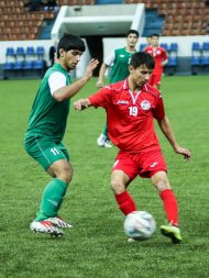 Фоторепортаж с четвертьфинального матча Кубка Содружества-2015 сборных Туркменистана и Таджикистана (2:0)