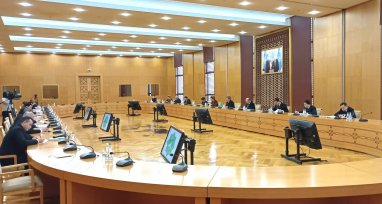 The meeting of the National Commission of Turkmenistan for UNESCO was held in the Ministry of Foreign Affairs of Turkmenistan