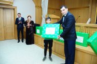 Фоторепортаж: В Ашхабаде состоялось чествование сборной Туркменистана по футболу (U-12)