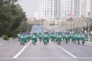 Türkmenistanda Bütindünýä saglyk güni mynasybetli köpçülikleýin welosipedli ýöriş geçirildi