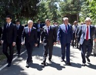 Summit of the Heads of Central Asian countries in Kyrgyzstan