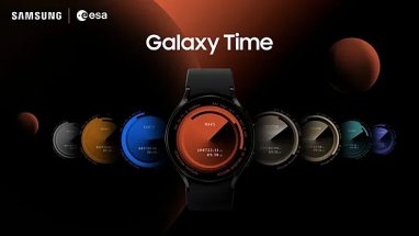Samsung Galaxy Watch akylly sagatlary indi başga planetalardaky wagty hem görkezýär