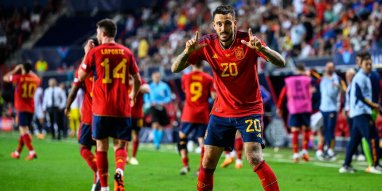 Spain national football team beat Italy and reached the final of the League of Nations
