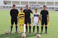Fotoreportaž: Gökjede «Aşgabat» we «Mary» çagalar futbol toparlarynyň duşuşygy geçirildi