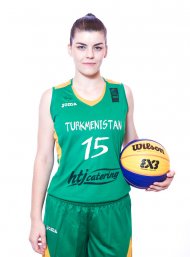 Фоторепортаж: Женская сборная Туркменистана (U23) на Кубке мира-2019 по баскетболу 3х3