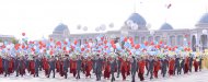 Türkmenistanyň Garaşsyzlygynyň 26 ýyllygy mynasybetli baýramçylyk harby ýörişden fotoreportaž