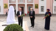 Photoreport from the opening ceremony of the monument to Yuri Gagarin in Ashgabat