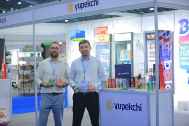 Yupekchi company presents a new product at an exhibition in Tashkent