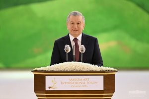 Делегация Туркменистана участвовала в международном форуме макома в Заамине