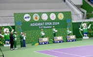 Фоторепортаж с церемонии закрытия турнира Ashgabat Open 2024 по теннису