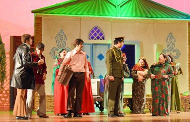  Photoreport: The premiere of the performance “Wedding” took place in Ashgabat
