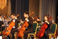 Фоторепортаж: Концерт «Новый год с Государственным симфоническим оркестром Туркменистана» в Ашхабаде