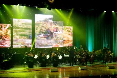 В Ашхабаде состоялся концерт «Вселенная Ханса Циммера. Симфоническое таинство»