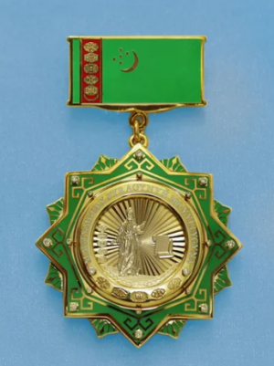 President of Kazakhstan awarded jubilee medal of Turkmenistan in honor of 300th anniversary of Magtymguly