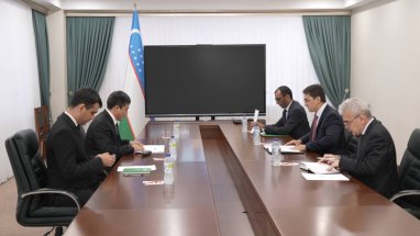 Замминистра иностранных дел Узбекистана встретился с послом Туркменистана