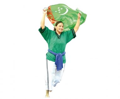 Kuraş  2023: Jahan Muhammedowa altyn medal üçin göreşer