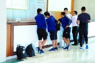 Фоторепортаж: Вьетнамский «Ханой» прибыл в Ашхабад на матч Кубка АФК-2019 с туркменским «Алтын асыром»	