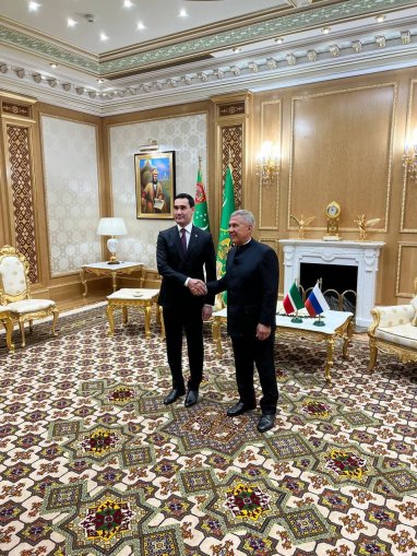 Минниханов пригласил делегацию Туркменистана на KazanForum