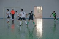 Фоторепортаж: Команда «Дайханбанка» обыграла «Сенагатбанк» в матче 1/4 Кубка Туркменистана по футзалу