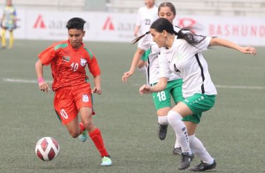 Türkmenistanyň futbol boýunça U-20 zenanlar ýygyndysy Aziýanyň kubogy ― 2024-iň saýlama tapgyryndaky duşuşyklaryny geçirdi