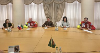 The Ministry of Foreign Affairs of Turkmenistan held a meeting with the Minister of Sport of the Republic of Tatarstan
