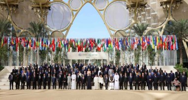 The President of Turkmenistan takes part in the World Climate Summit in Dubai