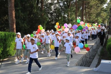 The summer holiday season for children has opened in Turkmenistan