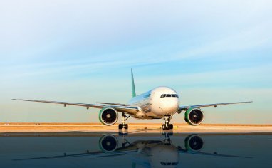 Turkmenistan recorded double growth in air transportation