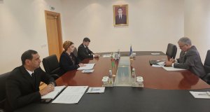 В МИД Туркменистана прошла встреча с Региональным советником ЕЭК ООН