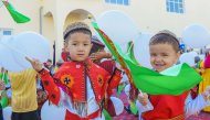 Фоторепортаж: В Ашхабаде состоялся ввод в строй детского сада