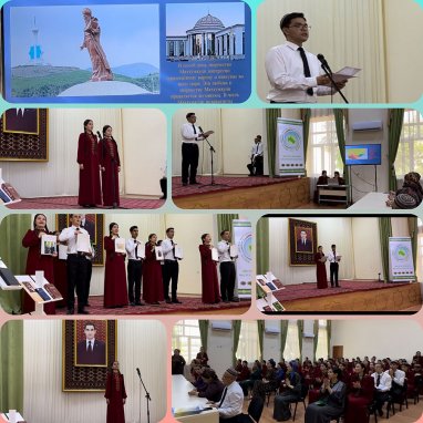 В языковом вузе Туркменистана прошла Неделя «Мир поэзии Махтумкули»