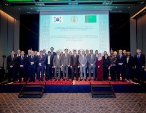 Embassy of Turkmenistan in Korea held an official reception